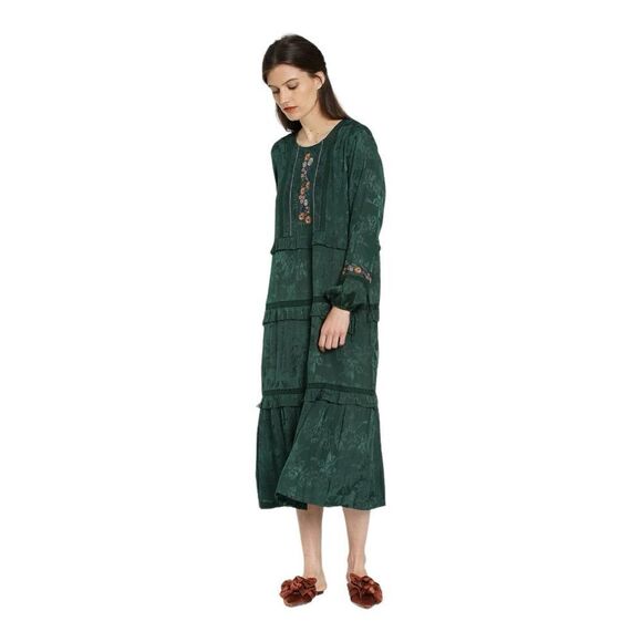 dRĀ Los Angeles Cedric Maxi Dress Color Cypress In Size XS. - Picture 9 of 10